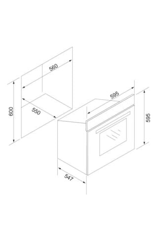 Silverline Ankastre Set Siyah Cam Bo6504b01-vc5446b01-3420 Classy