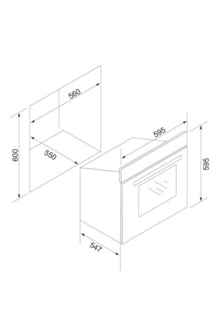 Silverline Ankastre Set Siyah Cam Bo6504b01-vc5446b01-3420 Classy