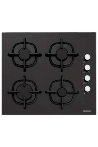Silverline Siyah Cam Ankastre Set 5 Yıl Garanti (3457 Soho 60+cs5343b01+bo6504b01 3Lü)