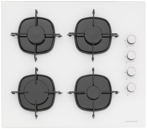 Silverline Beyaz Cam Ankastre Set BO6502W01 - CS5349W01 - 3420
