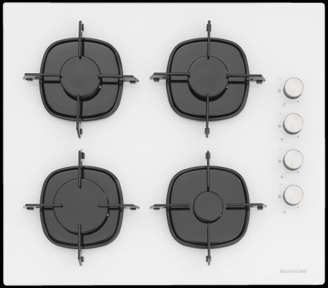 Silverline Beyaz Cam Ankastre Set BO6502W01 - CS5349W01 - 3420