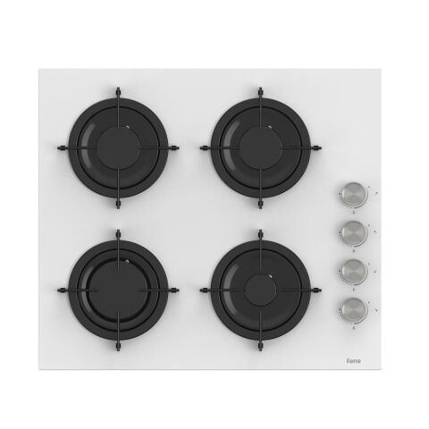 Ferre Flowart Basic Serisi Beyaz Ankastre Set (cs206 + Xe62cb + D087 )
