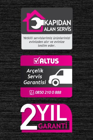 Altus AL 606 ST 890W Hepa Filtreli Torbasız Elektrikli Süpürge