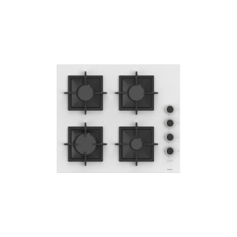White FryArt 3 Lü Ankastre Set ( QEP63CB - SC206-FA - D087 ) Döküm Izgara