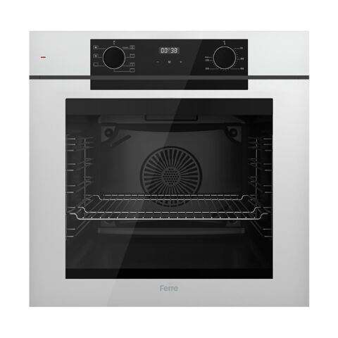 Ferre Fryart Artline QEP63CB - CS206-FA - D078-SA 7 Prog. Dijital Turbo Ankastre Set - Beyaz