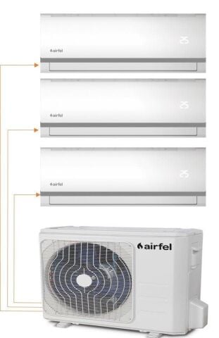 Airfel Duvar Tipi Multi 3+1 Sistem 9+9+12 4LMX105A 10.5Kw Dış Ünite