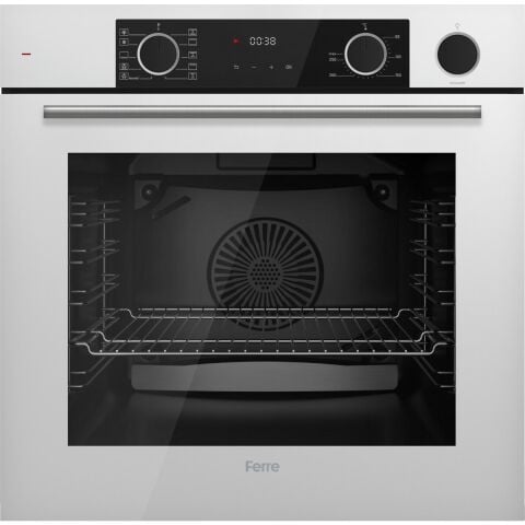 Ferre Fryart Sc Serisi Wok'lu Beyaz 3'lü Ankastre Set (XE64CB-SC406-D081)