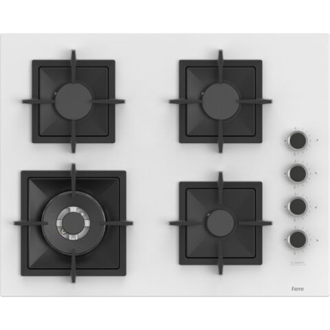 Ferre Fryart Sc Serisi Wok'lu Beyaz 3'lü Ankastre Set ( XE64CB-SC406-D087 )