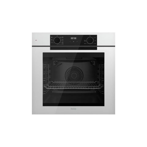 Ferre White FryArt 3 Lü Ankastre Set ( QEP63CB - SC406-WFA - D081-SA ) A++ Sessiz Davlumbaz - 65 cm Wok Bek Ocak