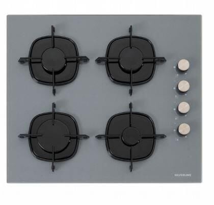 Silverline Luno Karma Gri Cam Ankastre Set 3420 - CS5335S01 - BO6502S02