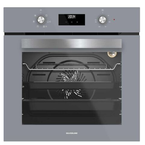 Silverline Luno Karma Gri Cam Ankastre Set 3420 - CS5335S01 - BO6502S02