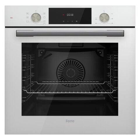 Ferre Flameart Sc Serisi Beyaz Set (SC406-WFA + QMS63CB +D087 ) - 65 Cm'lik Kare Döküm Izgara-Wok