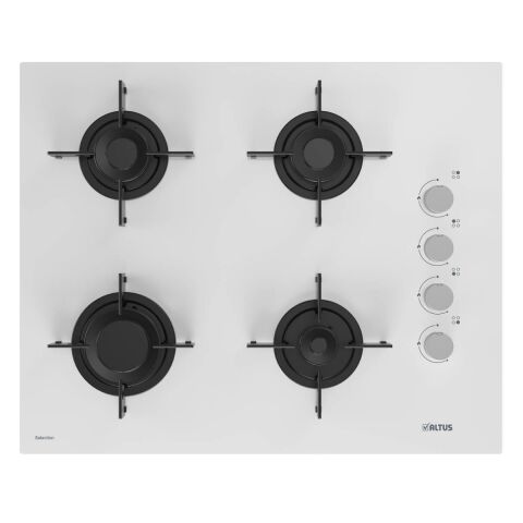 Altus Ala Beyaz Cam Ankastre Set 570 W - 159 Dw 65cm - 332 W Turbolu - (Kahve Makinesi Hediyeli)