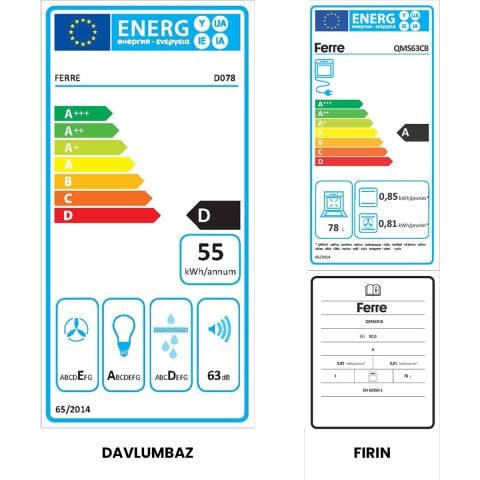 Ferre Flowart Serisi Beyaz Set (ED076 + QMS63CB +D078 )