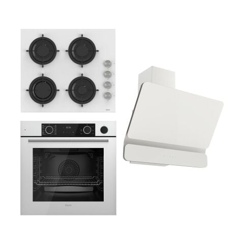 Ferre Flowart Serisi Beyaz Set (ED076+ QMS63CB +D081 )