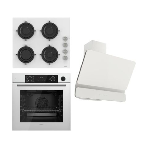 Ferre Flowart Serisi Beyaz Set (ED076+ QMS63CB +D081 )