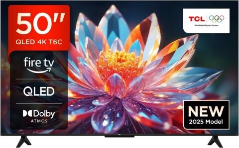 TCL 50T6C 50” QLED 4K HDR TV, Fire TV