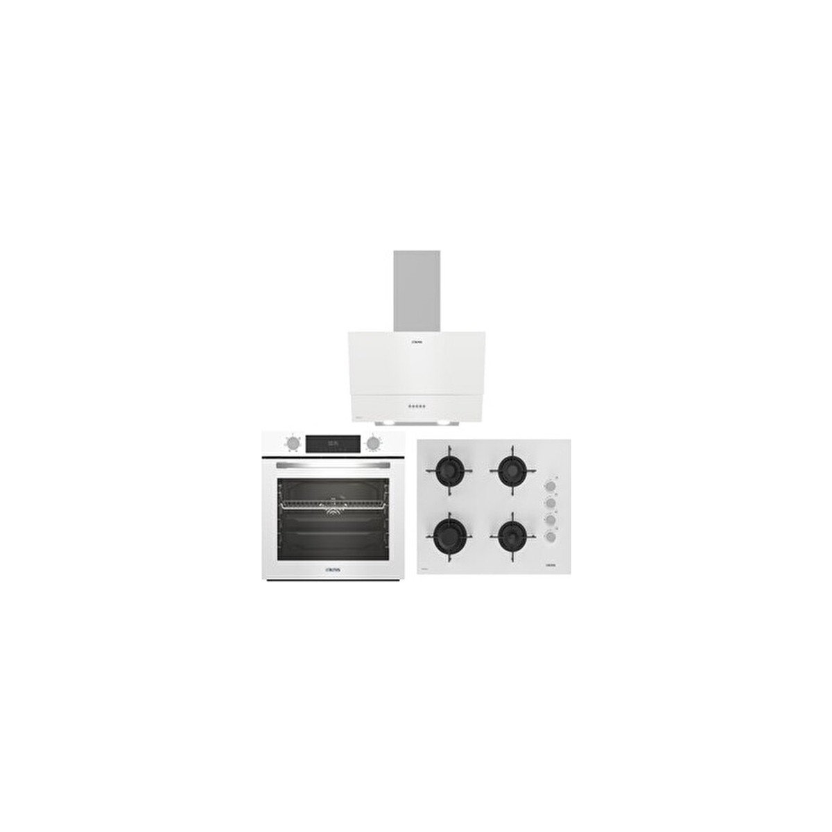 Altus Beyaz Ankastre Set ( Ala 322 W + Ala 159 Dhw + Ala 535 W )