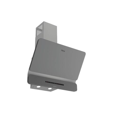 Ferre Fryart-Sılentart Serisi Gri Set (SS038 + QEP63CPR +D082-SA) - Döküm Izgara / 75 cm Ocak