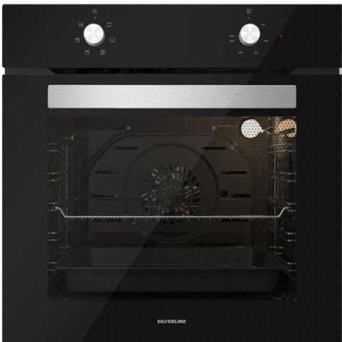 Silverline Siyah Cam Ankastre Set Bo6501b01 - Cs5349b01 - 3420 Classy