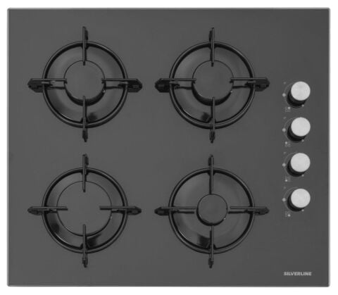 Silverline Siyah Cam Ankastre Set Bo6501b01 - Cs5349b01 - 3420 Classy