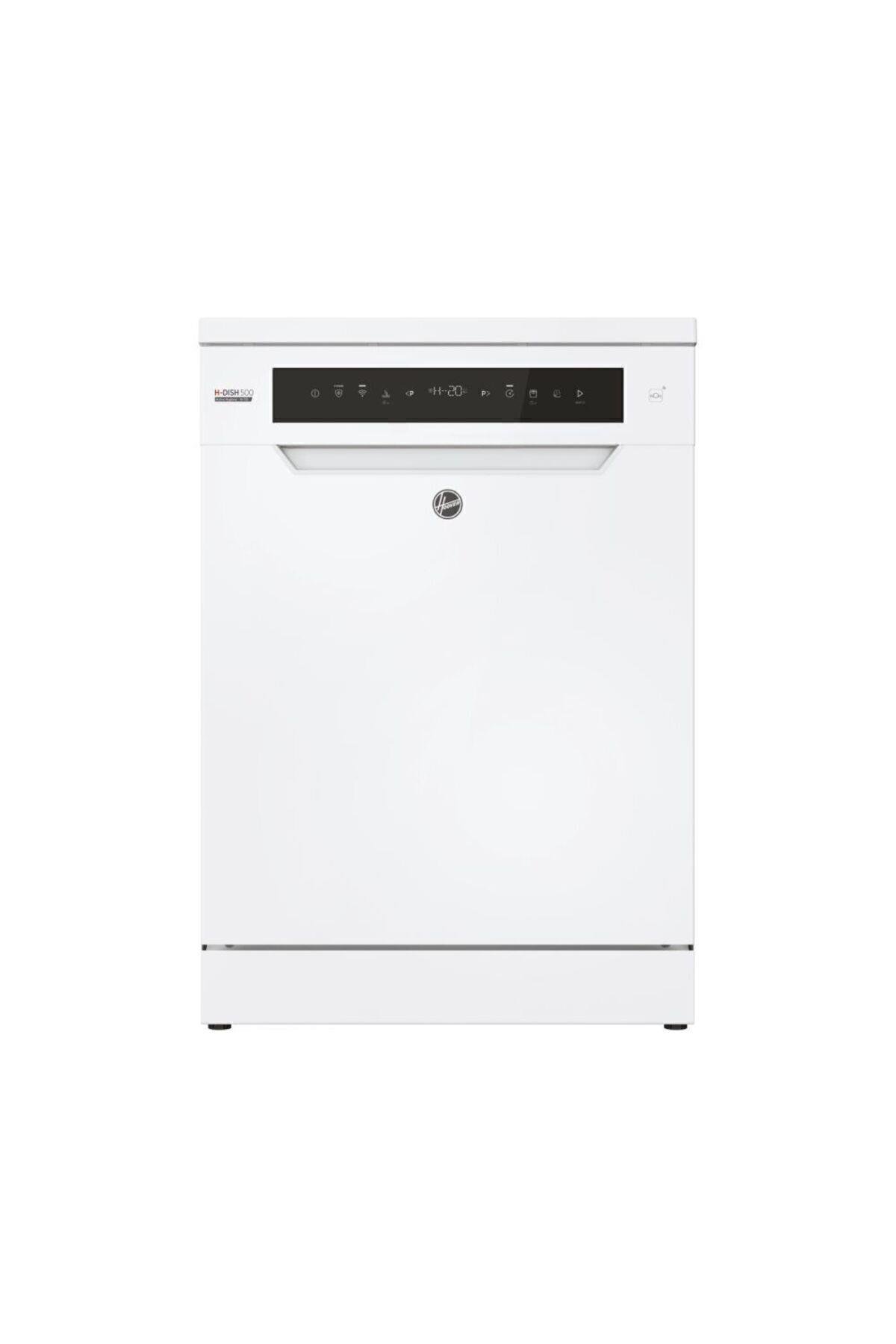 Hoover HF 6C7F0W-17 Wi-Fi 8 Programlı Bulaşık Makinesi