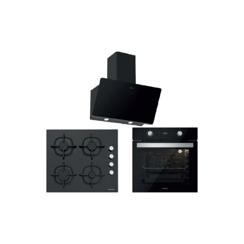 Silverline Ankastre Set - Soho 60CM Davlumbaz - CS5343B01 - BO6504B01