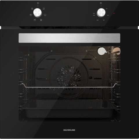 Silverline BO6501B01 - CS5343B01 - 3490 Oslo Siyah Ankastre Set