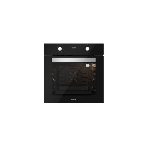 Silverline Siyah Cam Ankastre Set BO6502B02-CS5335B01-3457 Soho