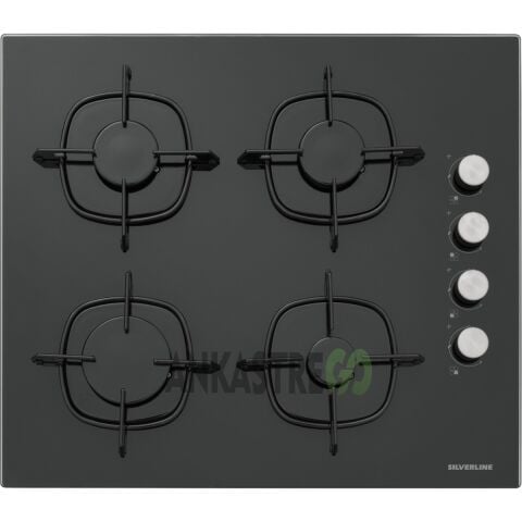 Silverline BO6504B01 - CS5335B01 - 3457 Soho Siyah Ankastre Set