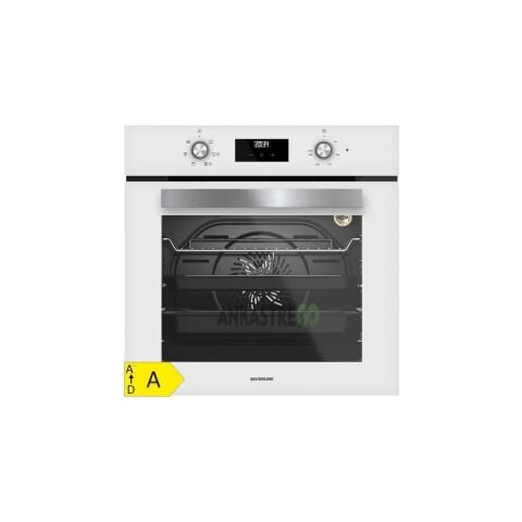 Silverline 2'li BO6502W02 - CS5343W01 Beyaz Cam Ankastre Set