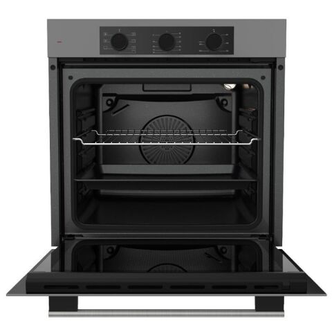 Ferre QBL62CPR 78 L Ankastre Fırın Gri (0+7 Konum)