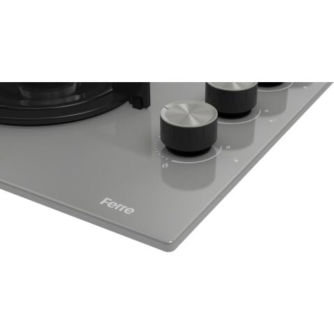 Ferre Soft Line Gri ankastre set ( QBL62CPR-CS208-D065 )