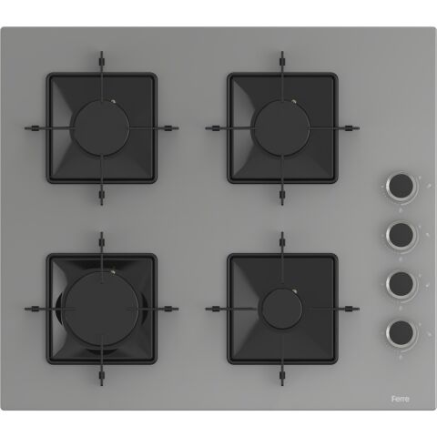 Ferre Elegant Line Basic Gri Ankastre Set ( QBL62CPR-SS208-D079 )