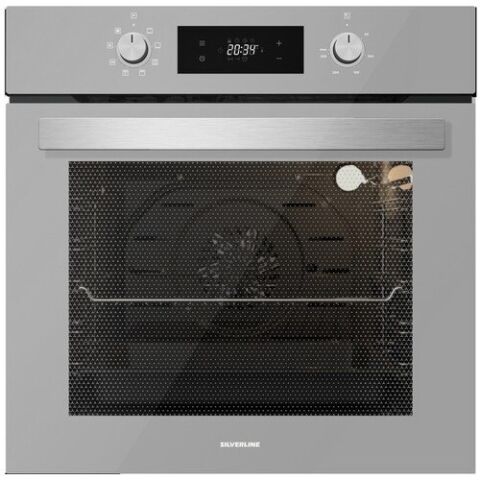 Silverline BO6504S01 - CS5343S01 - 3420 Classy 60 Gri Cam Ankastre Set