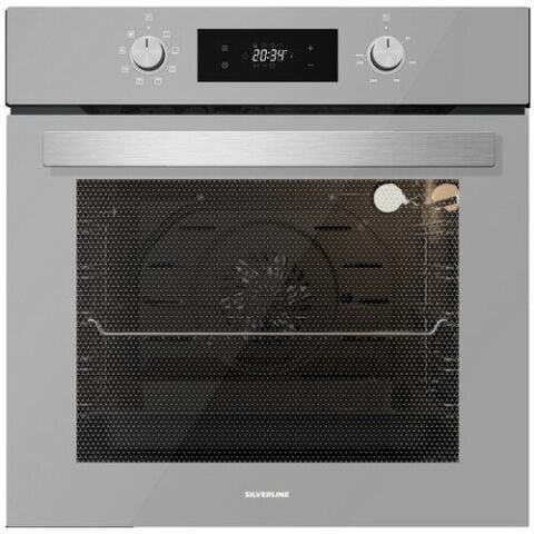 Silverline BO6504S01 - CS5343S01 - 3420 Classy 60 Gri Cam Ankastre Set