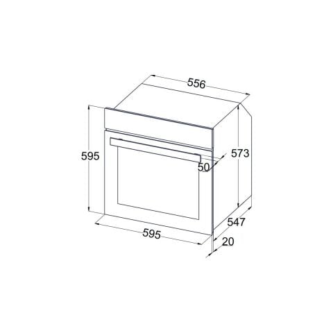 Silverline Gri Cam Ankastre Set BO65P4S01-CS5700E6S01-3481 Flam Gri (Buhar ve Airfryer Özellikli Fırın)