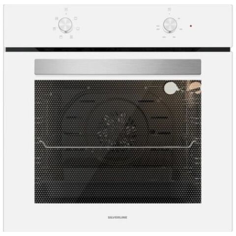 Silverline Beyaz Cam Ankastre SET(3481 FLAM-CS5700E7W01 65 M Ocak -BO6501W01)