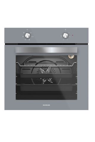 Silverline 3'lü Gri Cam Ankastre Set (3481 Flam 60 Gri+cs5349s01+bo6501s01)