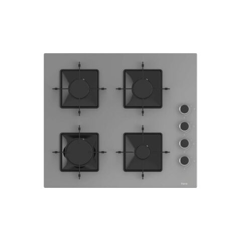 Ferre Pure Ss Serisi Gri Cam Ankastre Set D088 - SS208 - XE61MDV