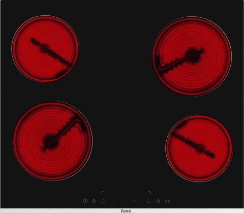 Ferre Fryart Smart Plus Siyah Vitroseramik Elektrikli 3'lü Ankastre Set ( XE63CS-MS261-D077 )