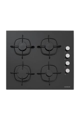 Silverline BO6503B01 - CS5335B01 - 3457 Soho 60 Siyah Cam Ankastre Set