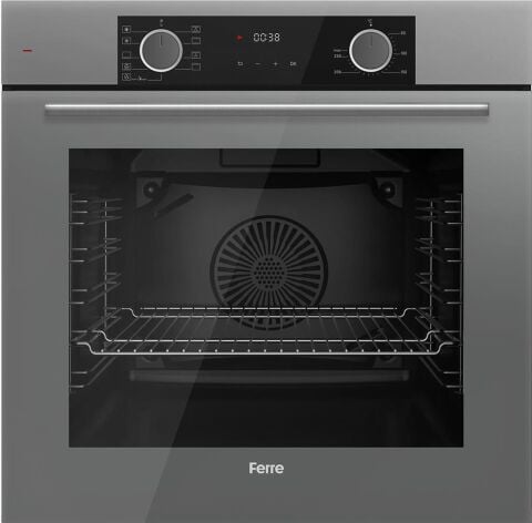 Ferre Fryart Ss Serisi Gri Set (CS208 + XE63CPR +D088 ) - Emaye Izgara