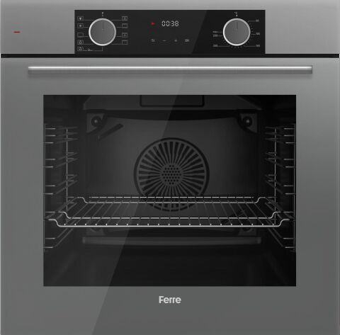 Ferre Fryart Cs Serisi Gri Ankastre Cam Set (D065 + CS208 + XE63CPR)